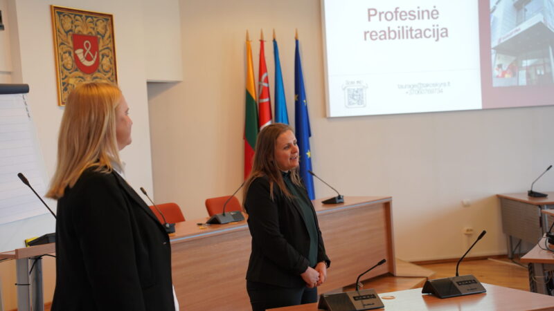 Profesinė reabilitacija Tauragėje: paaiškino, kokios išlaidos kompensuojamos gyventojams