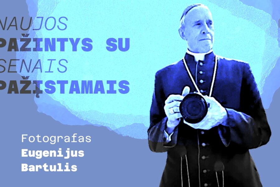 Fotografijos muziejuje atveriami išskirtiniai vyskupo kadrai: nuo kariuomenės iki Šventosios Žemės