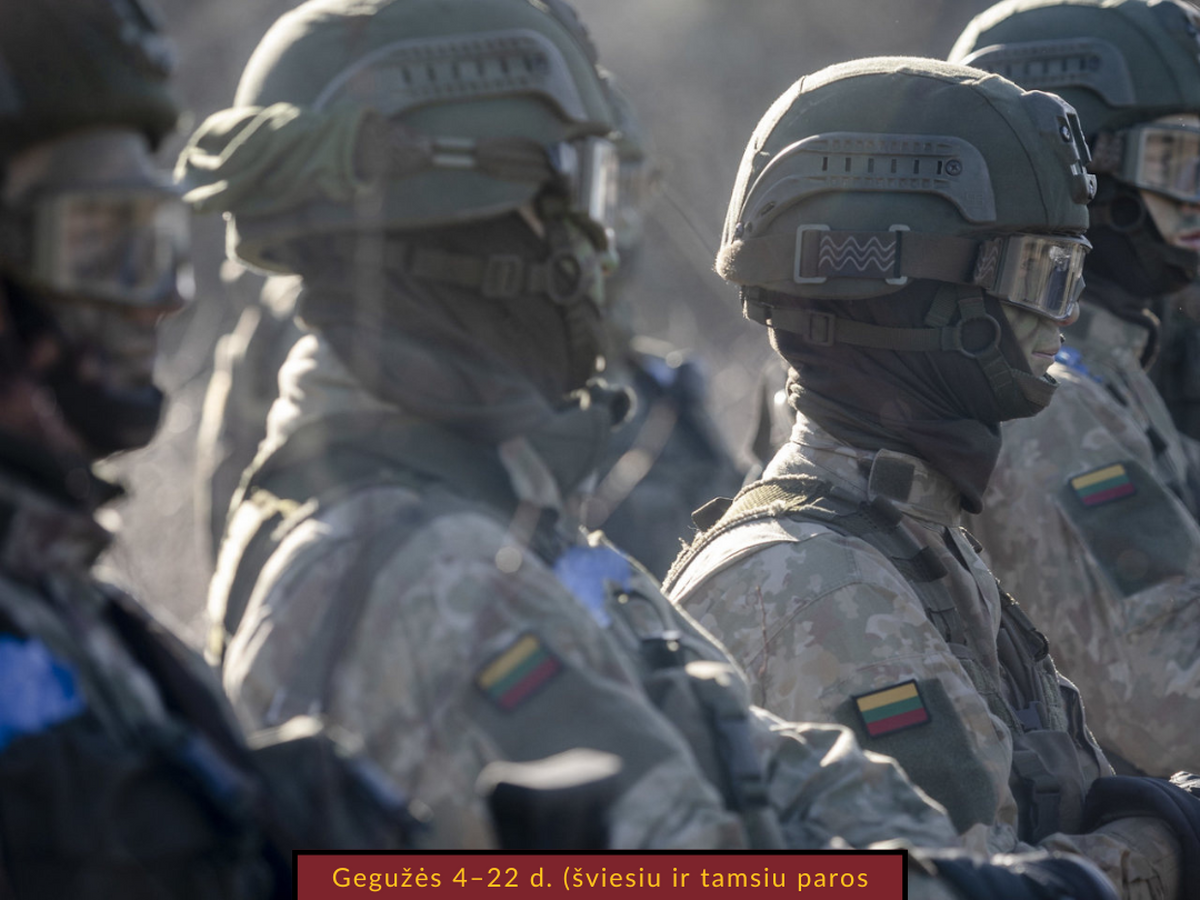 Didelės NATO pratybos regione: girdėsis šūviai, judės technika, veiksmai vyks ir naktimis
