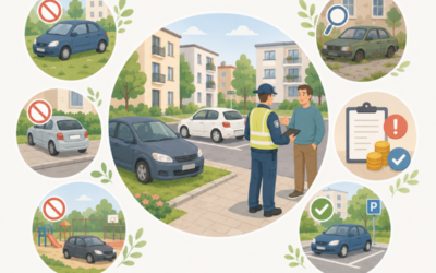 Mieste griežtinama kontrolė: pareigūnai tikrins kiemus, šaligatvius ir apleistus automobilius