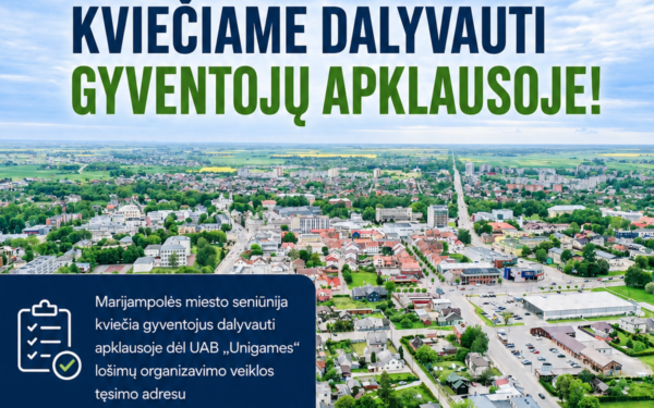 Dėl lošimų organizavimo kreiptasi į gyventojus: nuomonę galima pareikšti dar kelias dienas
