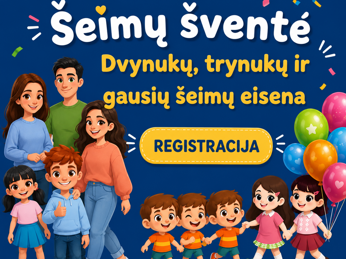 Šeimų šventėje laukia ypatinga eisena: trims šeimoms dovanos profesionalias fotosesijas