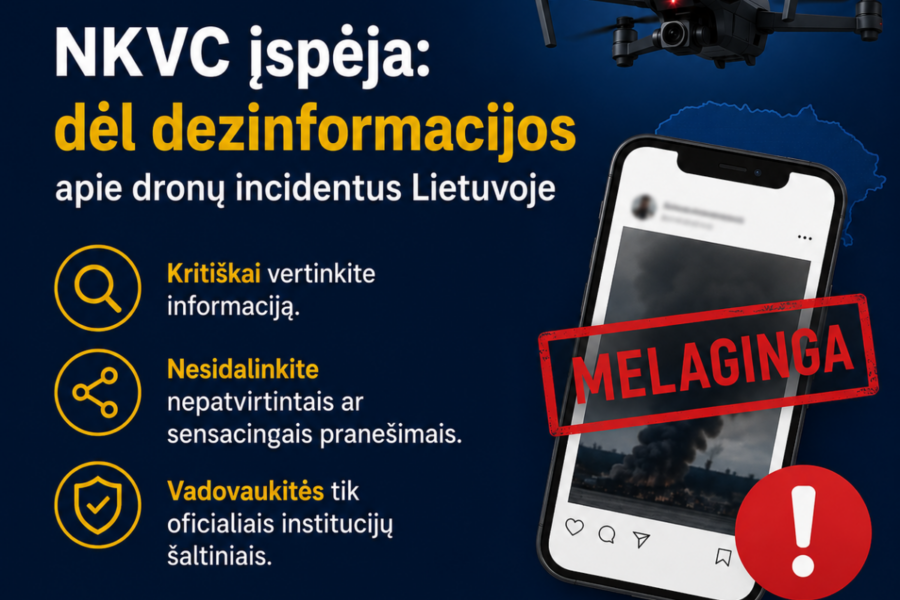 Institucijos skambina pavojaus varpais: apie dronus plinta melagienos ir DI klastotės