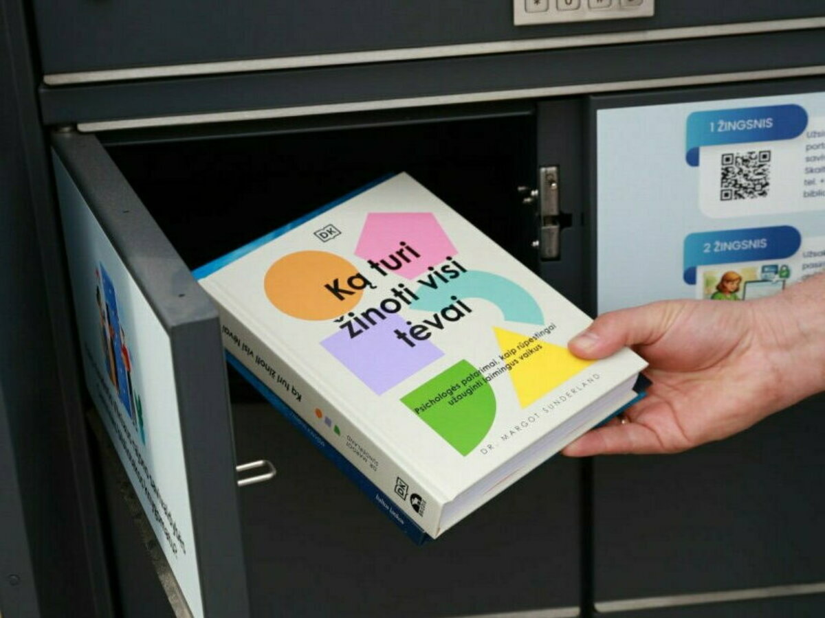 Vilniaus rajone plečiasi modernios bibliotekų paslaugos: knygas bus galima pasiimti 24/7