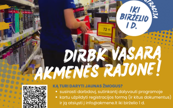 Ar jau registravaisi vasaros darbui? Jaunimo programa siūlo vietas ir kompensacijas