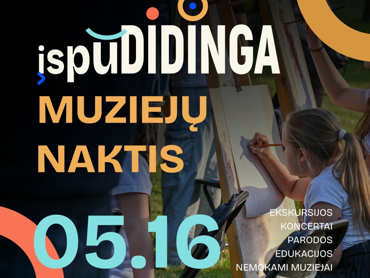 Muziejų naktis sugrįžta: gyventojų laukia nemokamos ekskursijos, koncertai ir edukacijos