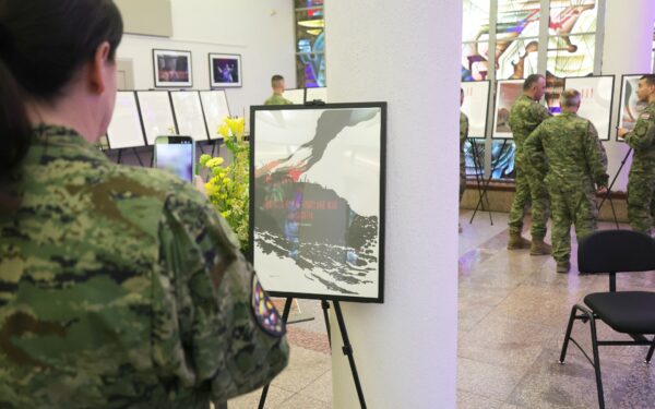 Šiauliuose atidaryta išskirtinė paroda: primena kruviną Kroatijos kovą už nepriklausomybę