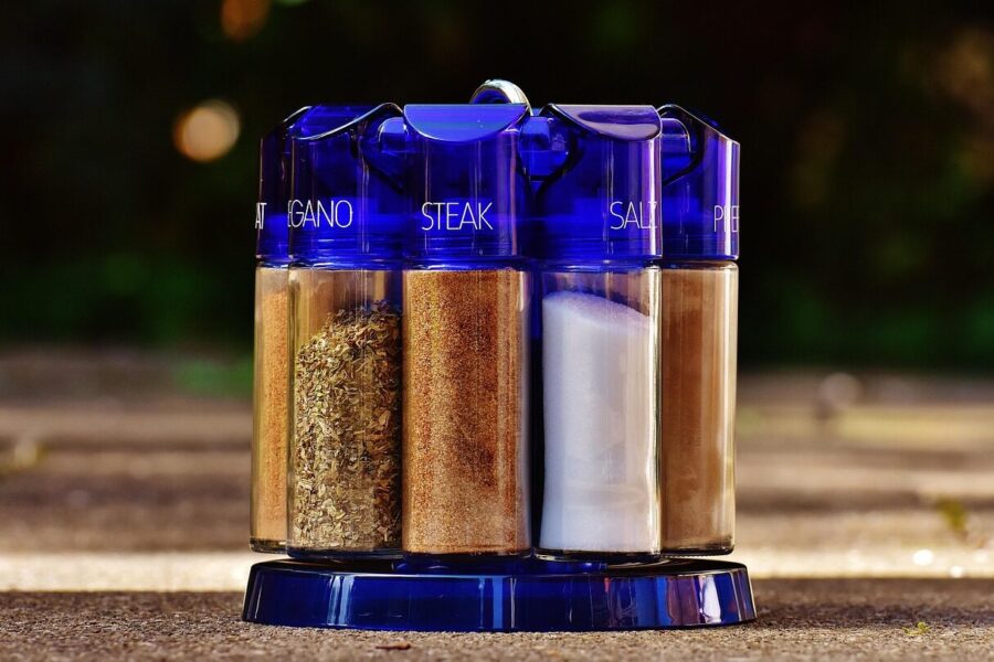 spice rack, cook, spices, preparation, meal, ingredient, kitchen