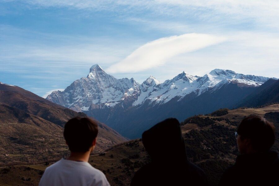 snow mountain, nature, natural, mountain, tianshan