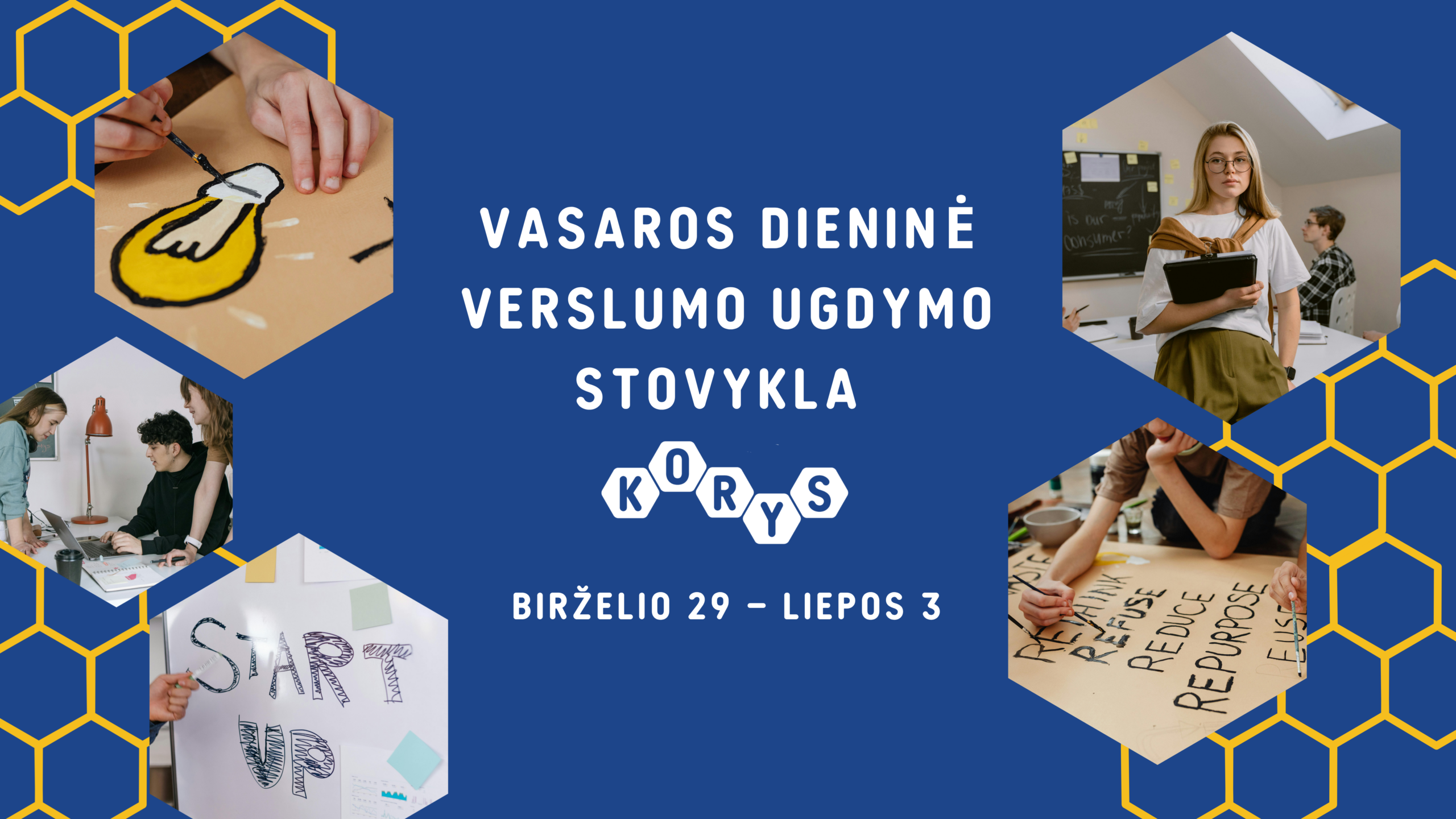 Varėnoje jaunimui organizuoja verslumo stovyklą: vietų skaičius ribotas, registracija jau vyksta