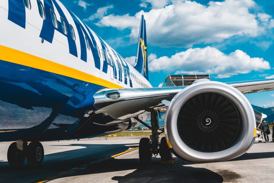 Ryanair. Unsplash nuotr.