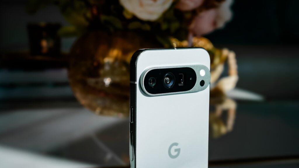 A close up of a cell phone on a table