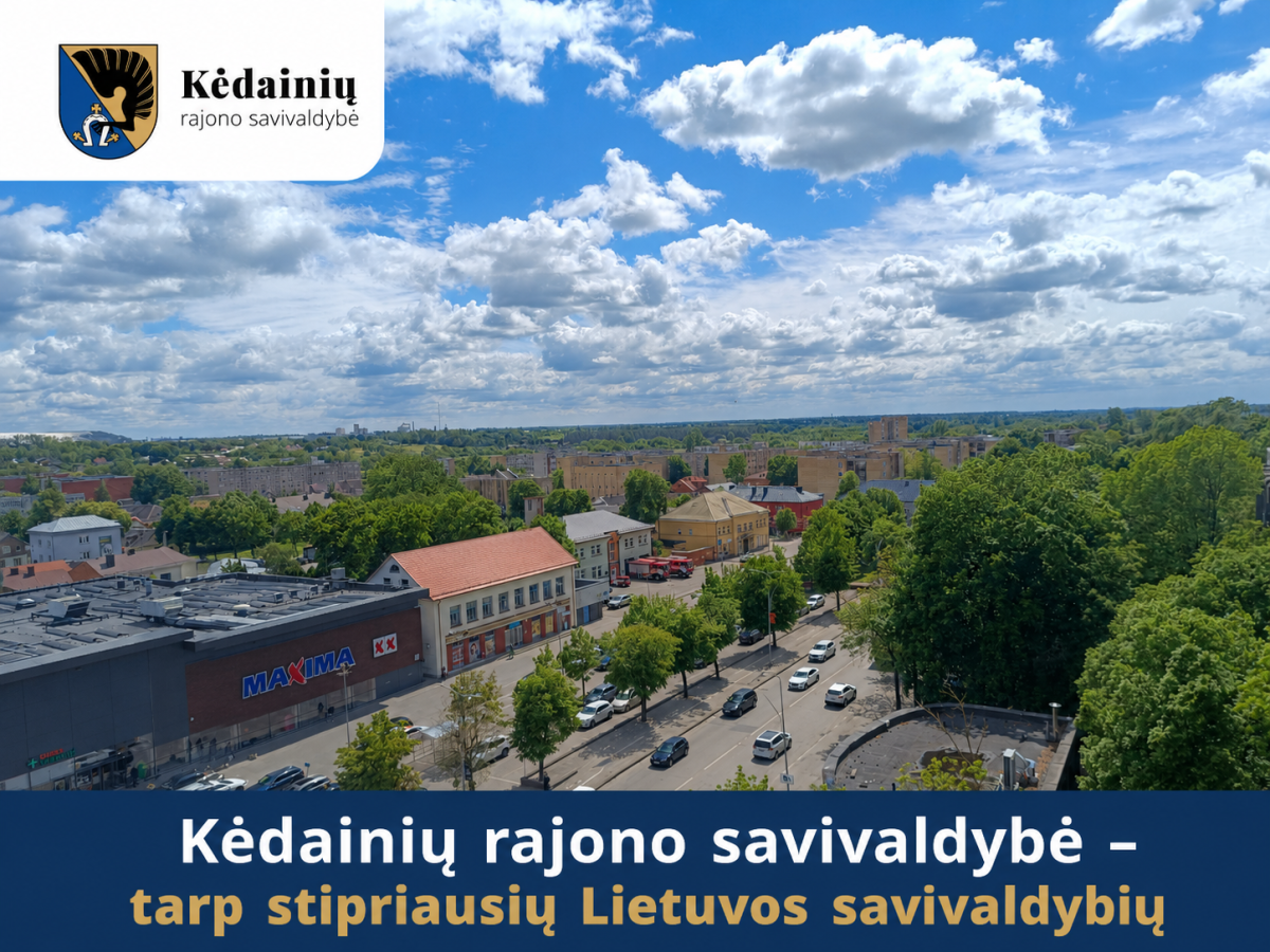Paskelbtas savivaldybių reitingas: Kėdainiai geriausiai įvertinti pačių gyventojų