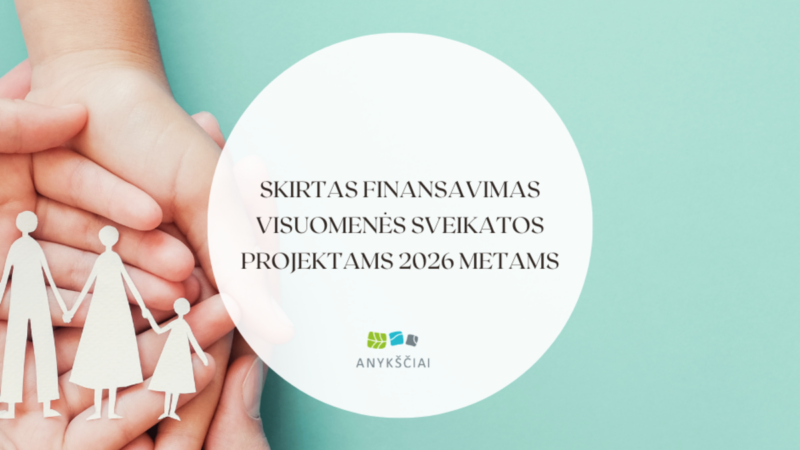 Anykščiuose paskirstytas finansavimas sveikatos projektams: paaiškėjo, kam atiteks lėšos