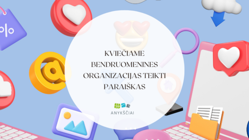 Anykščių rajone dalijamas finansavimas: bendruomenės paraiškas gali teikti iki birželio 25 dienos