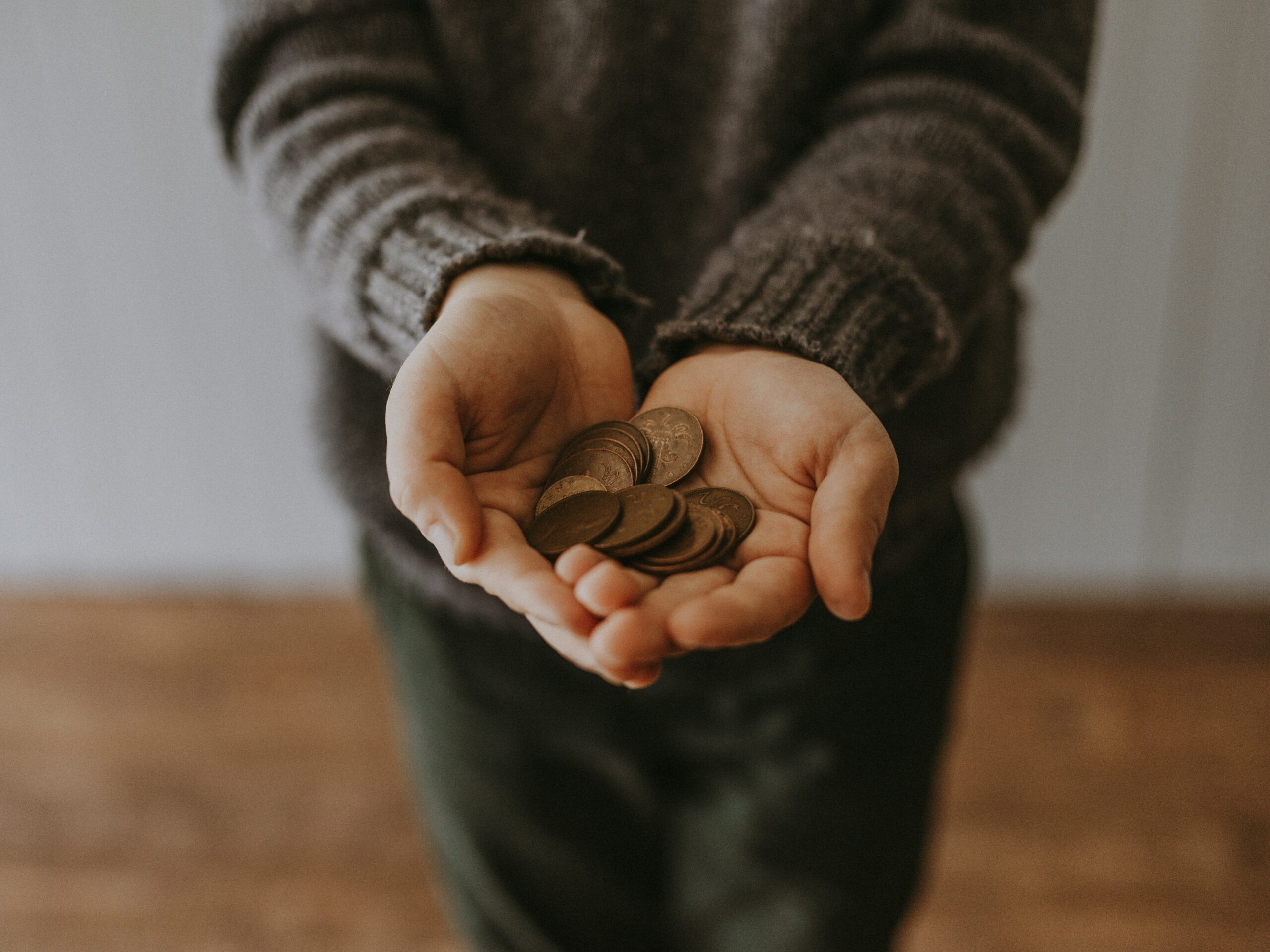Be pinigų. Unsplash nuotr