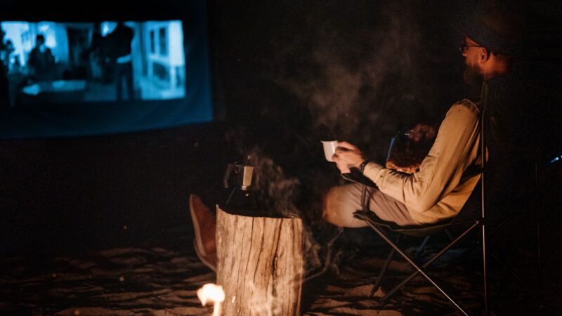 Lauko kino vakarai be didelių išlaidų: kaip patiems surengti kino teatrą kieme ar sodyboje
