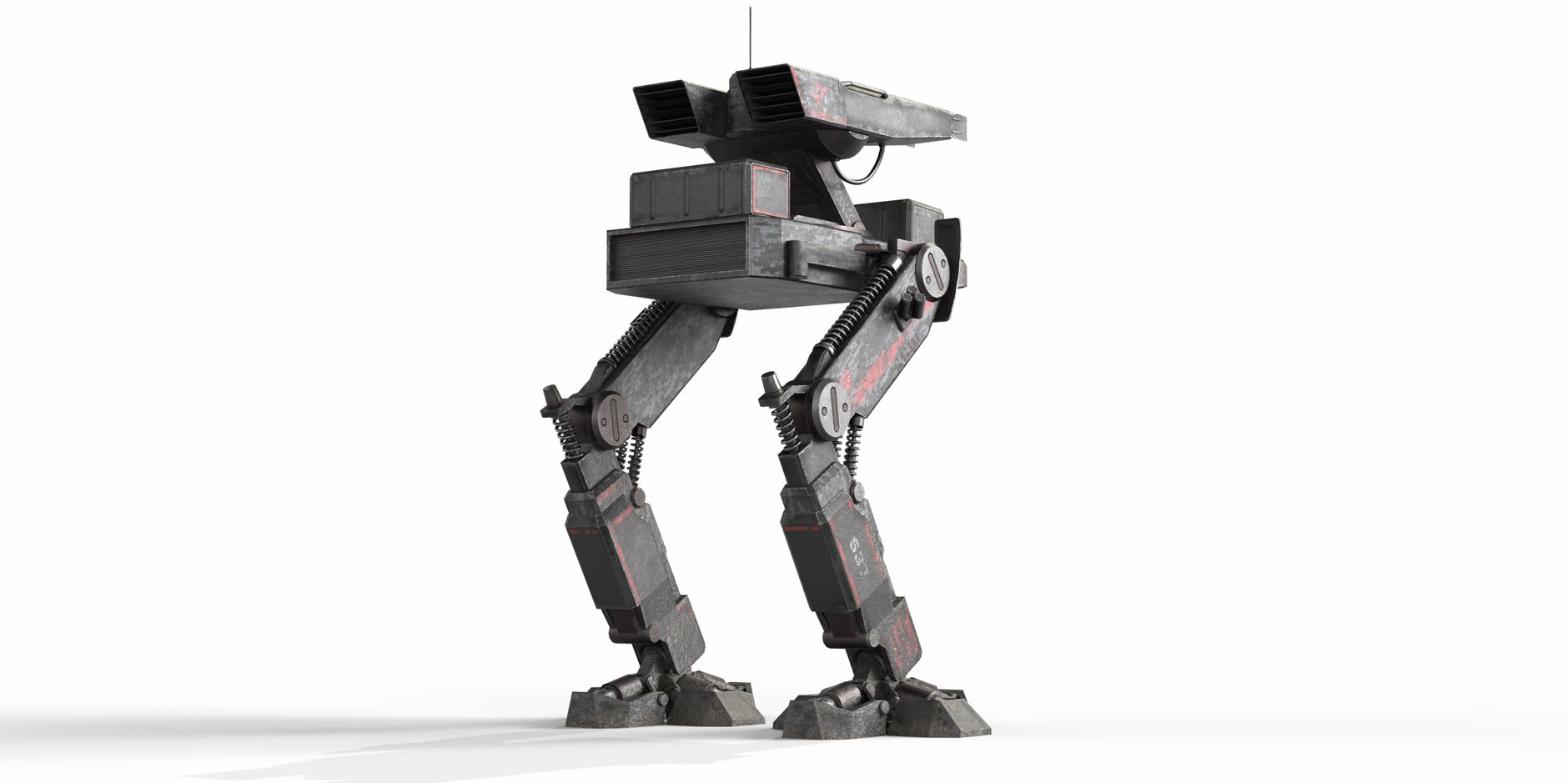 Robotas mūšio lauke. Pexels nuotr