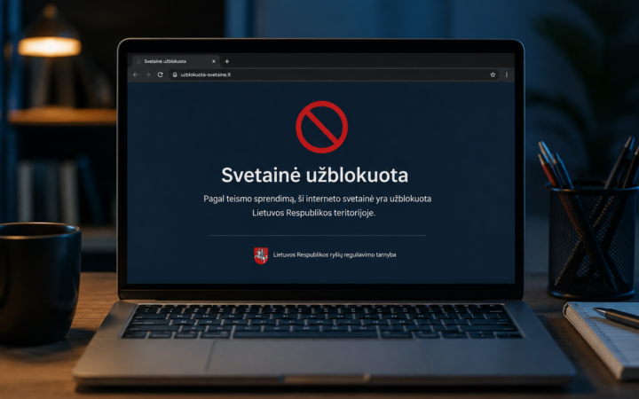 Lietuvoje prasideda nauja blokavimo banga: per 5 dienas taps nepasiekiama 40 svetainių
