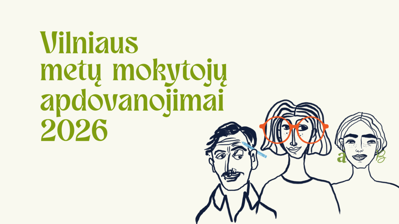 Vilnius ieško geriausių metų mokytojų: laureatams – po 1 tūkst. eurų