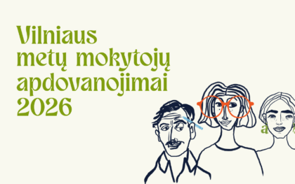 Vilnius ieško geriausių metų mokytojų: laureatams – po 1 tūkst. eurų