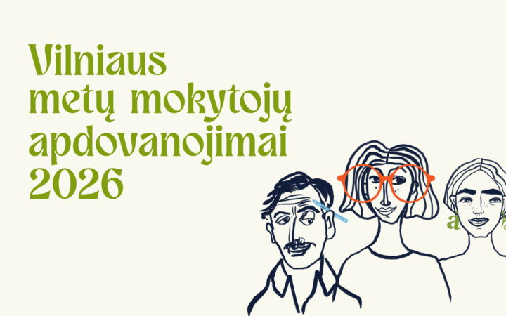 Vilnius ieško geriausių metų mokytojų: laureatams – po 1 tūkst. eurų