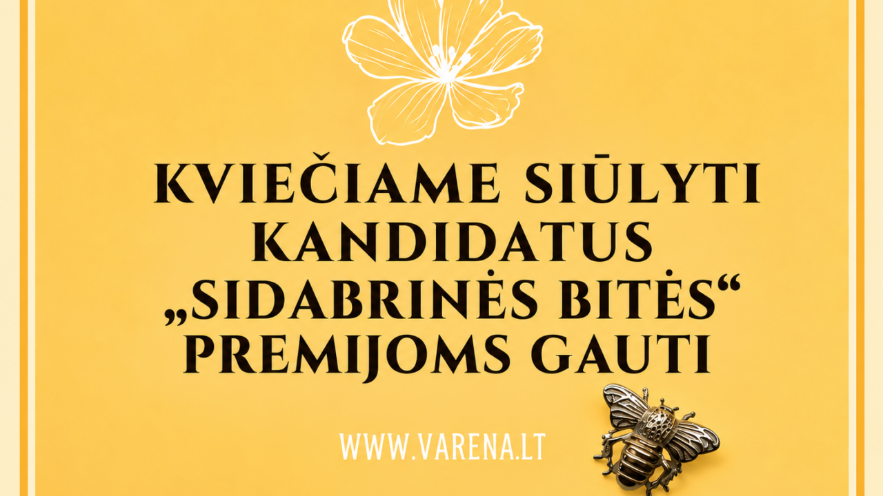 Ieško „Sidabrinės bitės“ laureatų: kas gaus tūkstantį eurų už nuopelnus kultūrai?