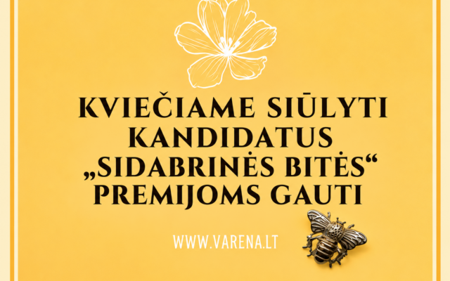 Ieško „Sidabrinės bitės“ laureatų: kas gaus tūkstantį eurų už nuopelnus kultūrai?