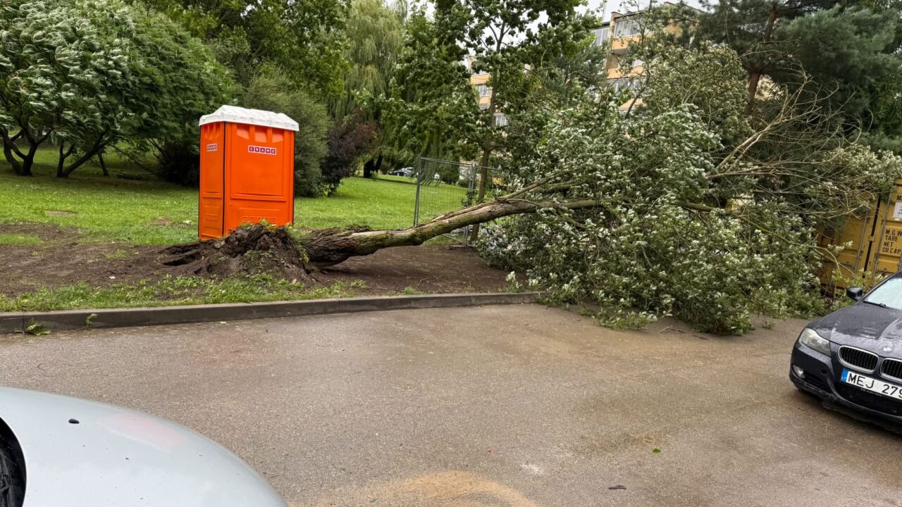Audra nusiaubė ir Kauno rajoną: tarnybos dirba visu pajėgumu, tačiau darbai gali užtrukti