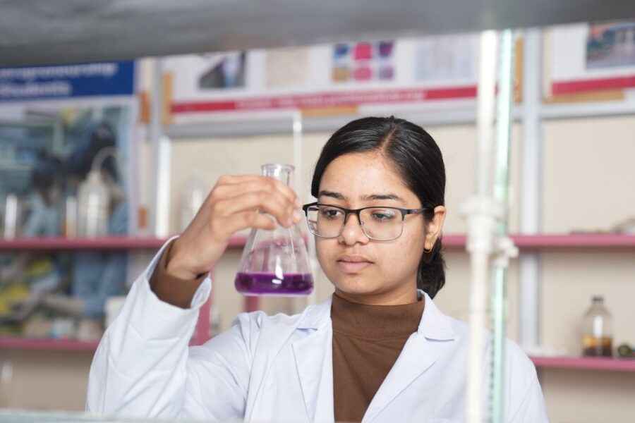 Laboratorija. Pexels nuotr