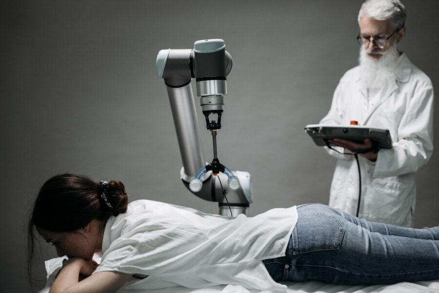 Robotų ligoninė. Pexels nuotr
