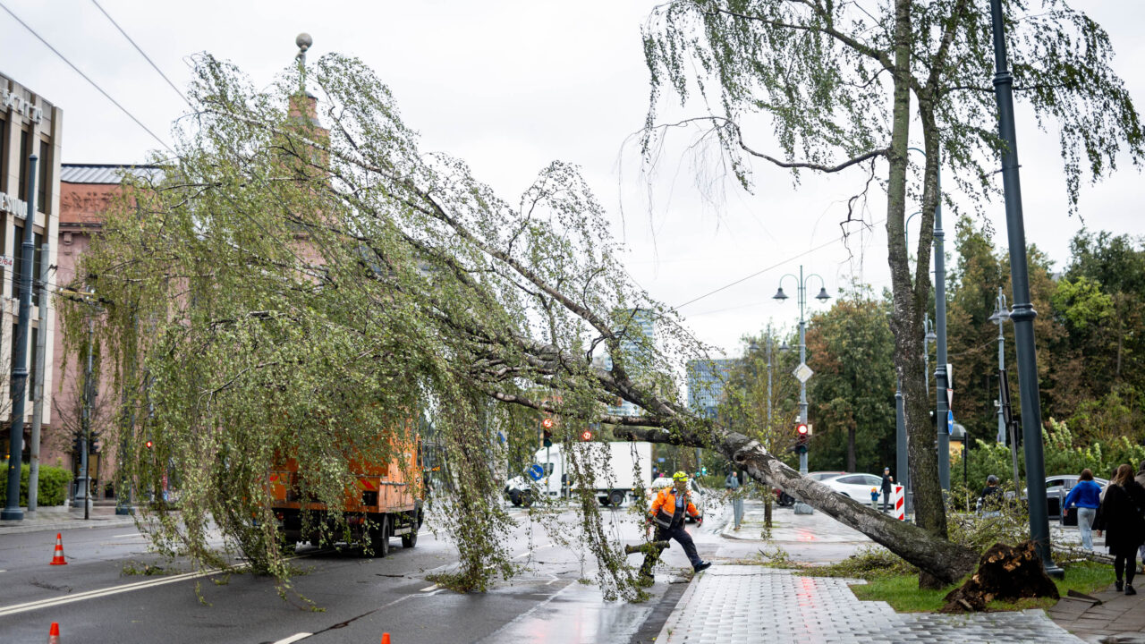 Lietuvos savivaldybėje skelbiama ekstremalioji situacija: tūkstančiai žmonių vis dar be elektros