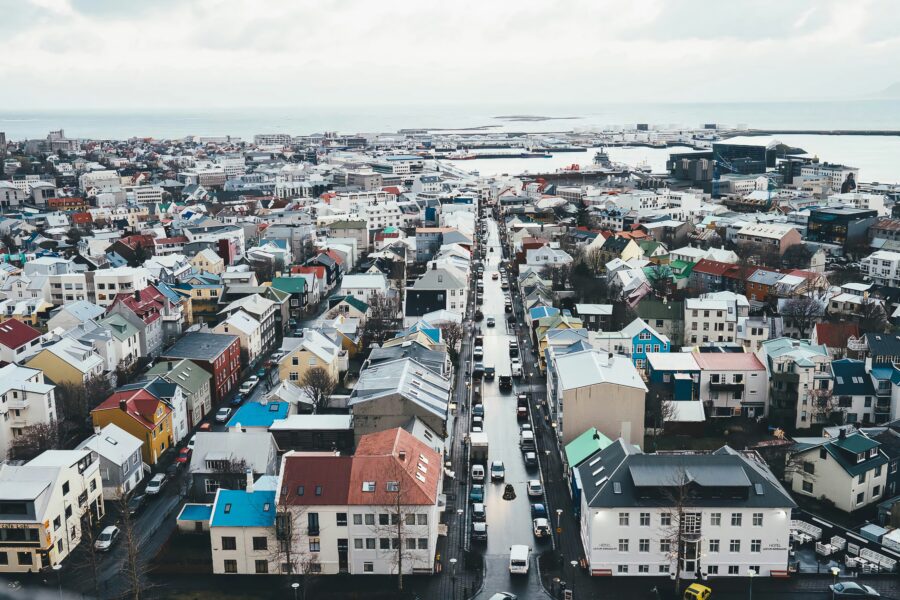 Islandijos miestelis. Unsplash nuotr