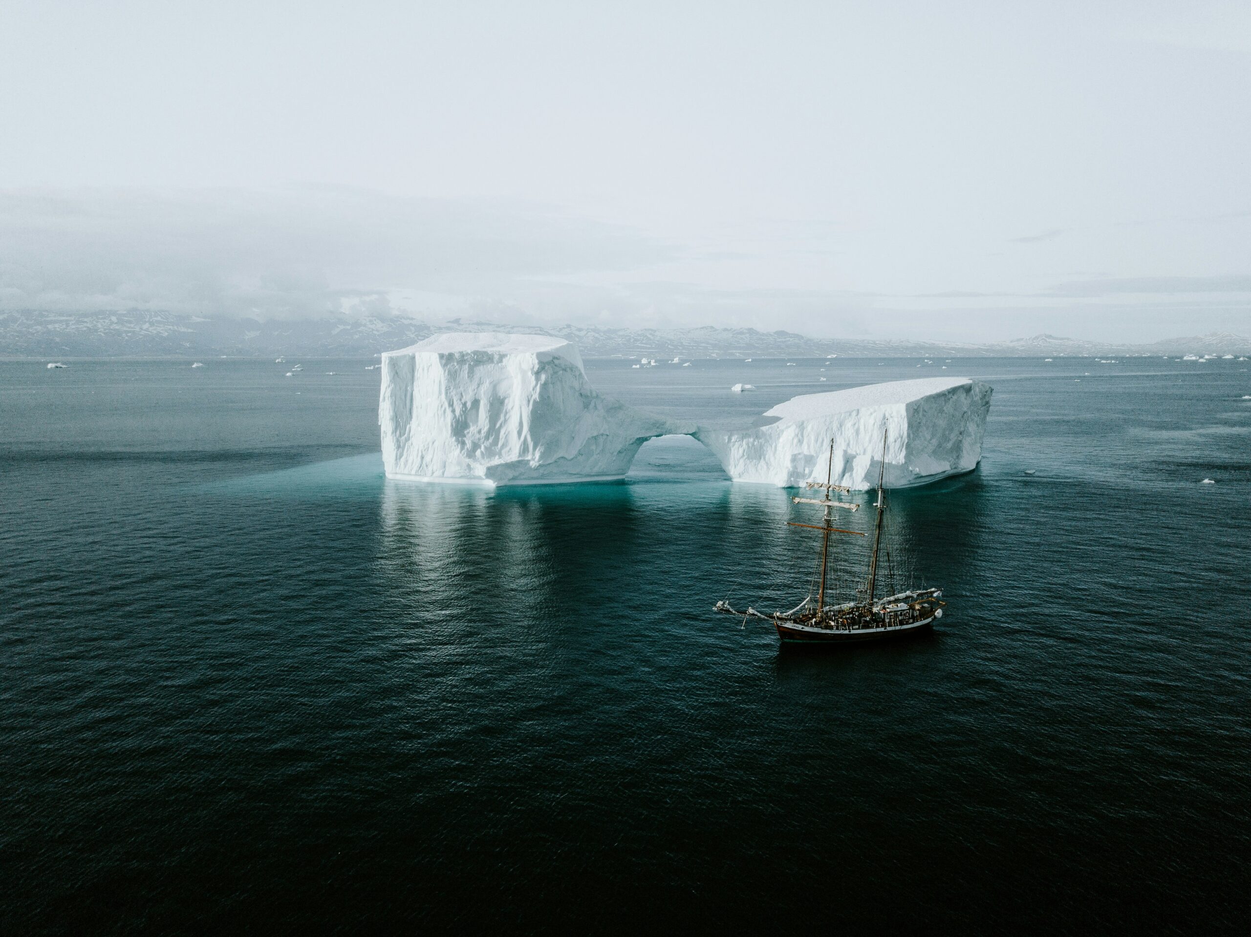 Arktiniai ledai. Unsplash nuotr