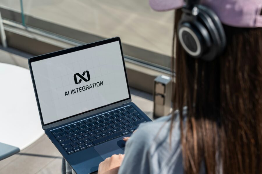 Dirbtinio intelekto darbas. Unsplash nuotr