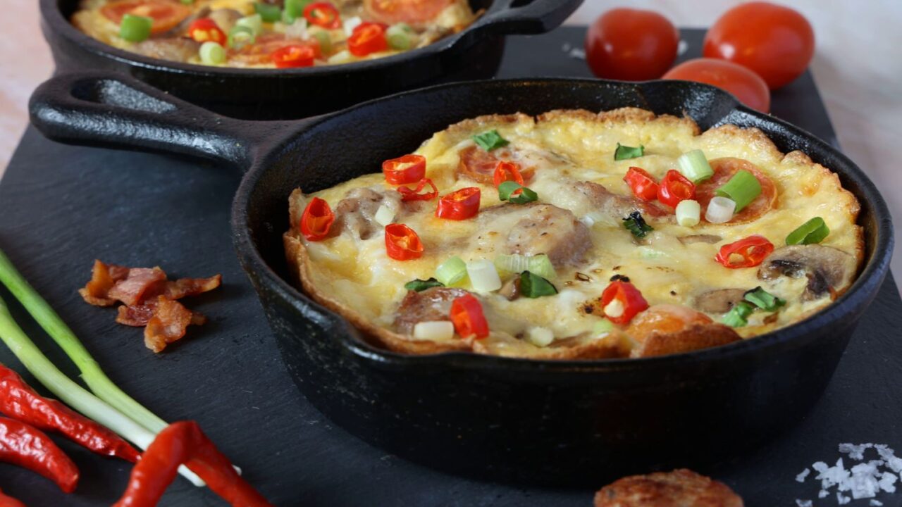 Daržovių fritata vakarienei ir kitos dienos pietums: vienas keptuvės patiekalas be sudėtingų receptų